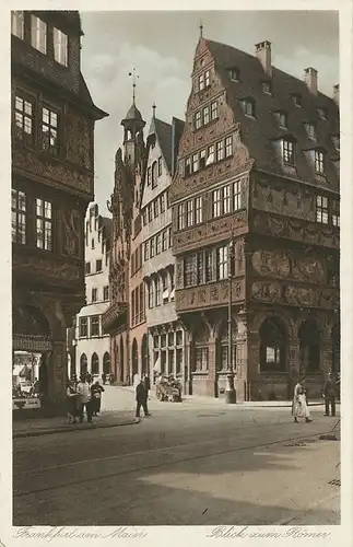 Frankfurt a.M. Blick zum Römer ngl 132.191