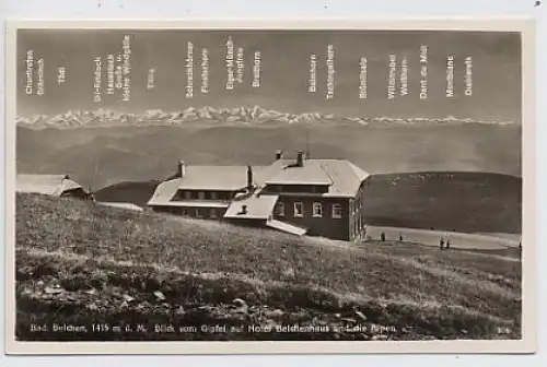 Belchen Schwarzwald >Belchenhaus >>Alpen ngl 30.813