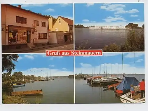 Steinmauern Goldkanal Rhein 4 Ansichten ngl 30.822