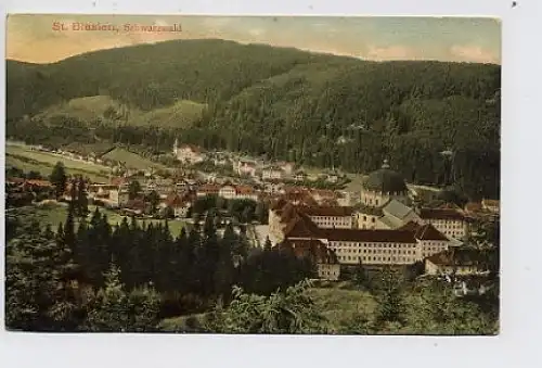 ST.Blasien Schwarzwald Ansicht von oben gl1928? 30.746