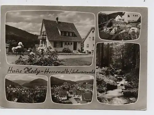 Herrenalb Schwarzwald Haus Hedy gl1968 30.833