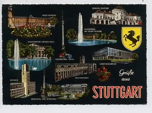 Stuttgart 9 Ansichten gl1969 30.603