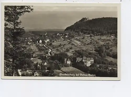 Sanatorium Ebersteinburg bei Baden-Baden gl1940 47.911