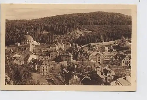 ST.Blasien Schwarzwald Ansicht von oben ngl 30.747