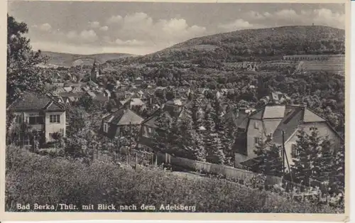 Bad Berka Panorama mit Adelsberg gl1932 92.761