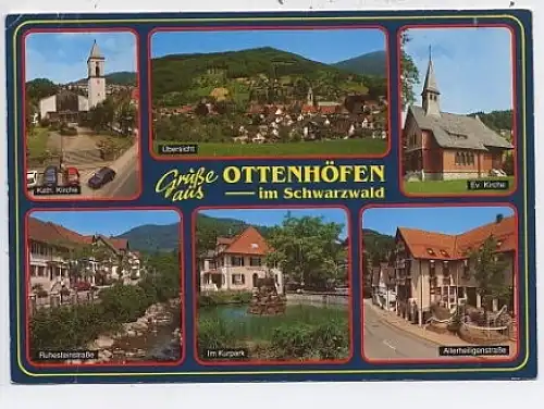 Ottenhöfen Schwarzwald 6 Ansichten gl1995 48.433