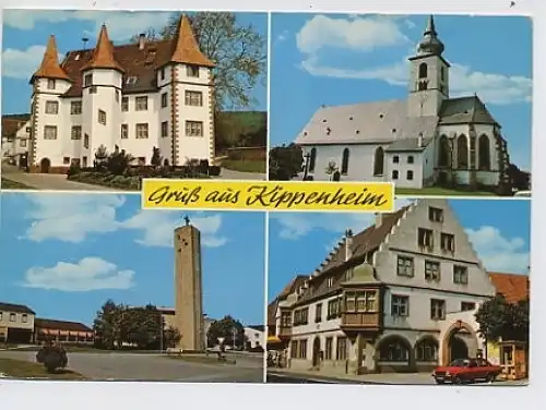 Kippenheim mit Schloß Schmieheim gl1975? 30.830