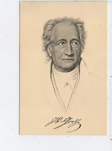 Wolfgang von Goethe Dichter ngl 46.105