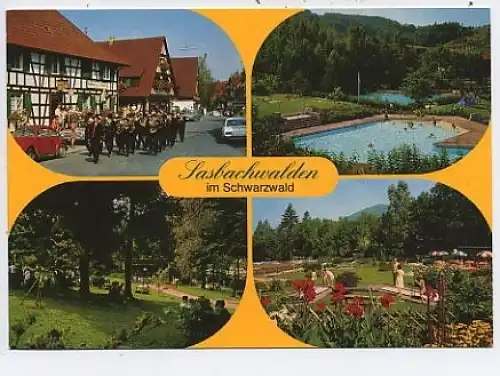 Sasbachwalden Schwarzwald 4 Ansichten ngl 48.532