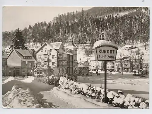 Herrenalb Schwarzwald Ruhezone Schnee gl1973 30.831