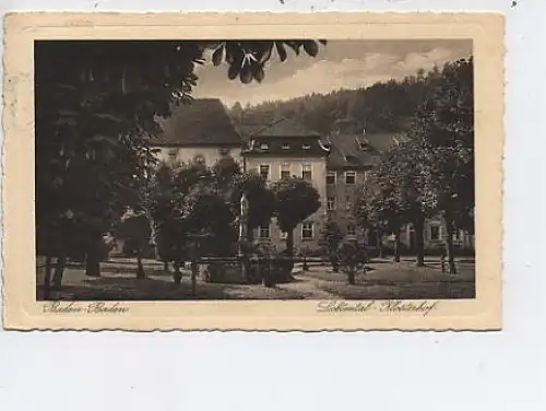 Baden-Baden Lichtental-Klosterhof gl1931 48.406