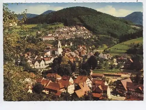 Ottenhöfen Schwarzwald von oben ngl 48.436