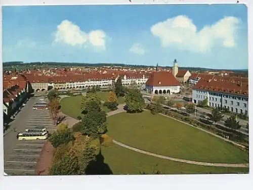 Freudenstadt Schwarzwald Markt Luftbild glg1972l 48.657