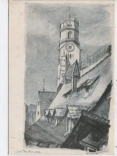 Stuttgart Stiftskirche Skizze ngl 48.645