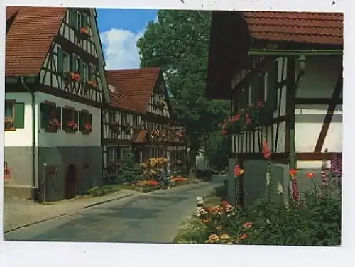 Sassbachwalden Schwarzwald Fachwerkhäuser ngl 48.529