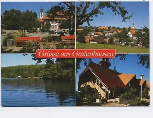 Grafenhausen Schwarzwald 4 Bilder gl1984 48.724