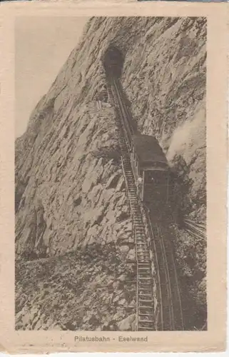 Bergbahn: Pilatusbahn Eselwand gl1915 94.074