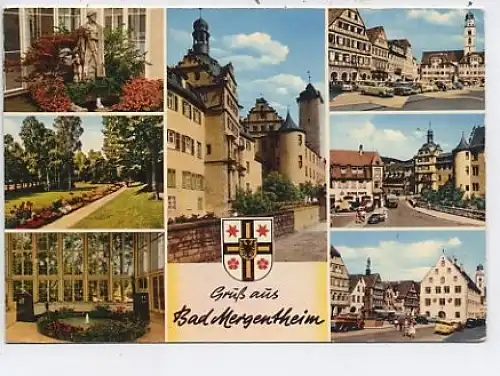 Bad Mergentheim 7 Ansichten gl1967 48.555