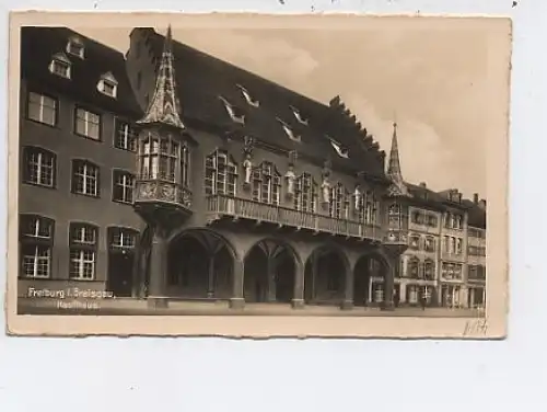 Freiburg i.Br. Kaufhaus FotoAK feldpgl1941 48.462