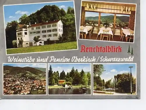 Oberkirch Schwarzwald "Rechntal-Blick" gl1975 48.615
