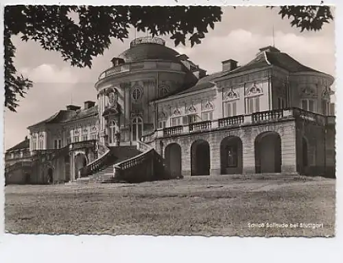 Schloß Solitude bei Stuttgart (Gerlingen) gl1955 48.791