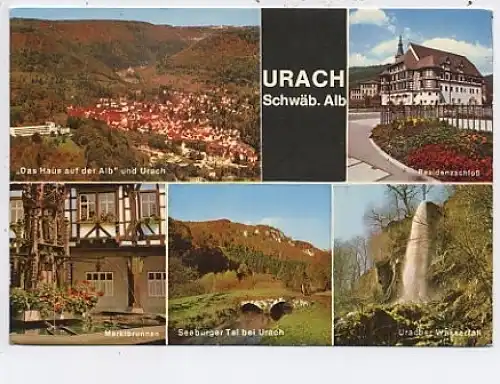 Bad Urach 5 Ansichten gl1983 48.825