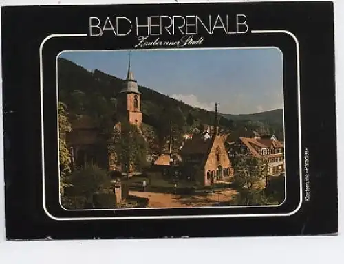 Bad Herrenalb Schwarzwald Kirche gl1984 48.802