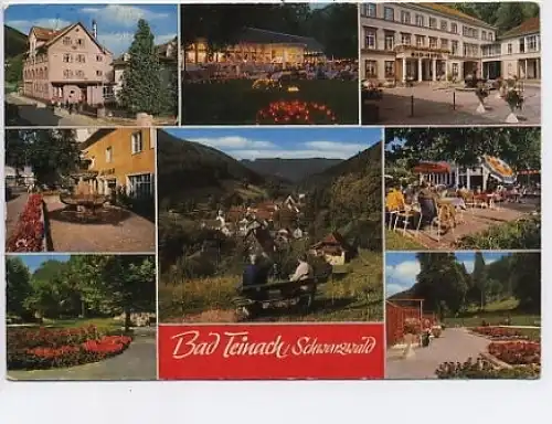 Bad Teinach Schwarzwald 8 Ansichten gl1975 48.753