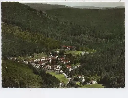 Bad Herrenalb Schwarzwald v.Schweizerkopf gl1970 48.807