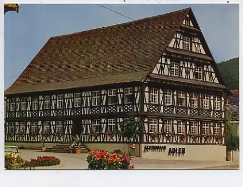 Steinach Schwarzwald Hotel Schwarzer Adler ngl 48.787