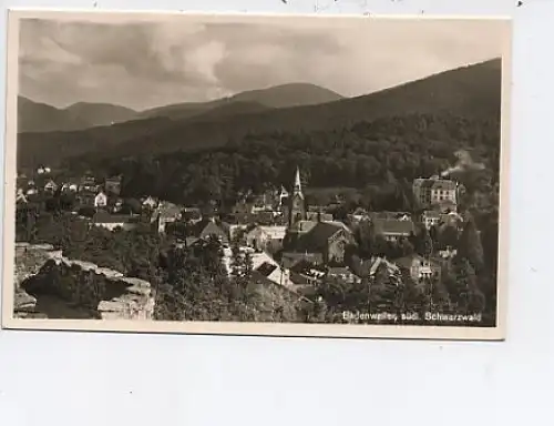 Badenweiler Schwarzwald Teilansicht gl1942 48.800