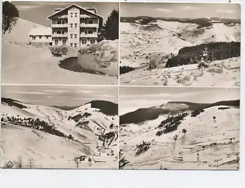 Wieden Schwarzwald 4 x tiefer Winter ... gl1959 48.798