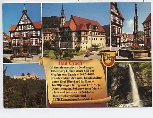 Bad Urach 5 Ansichten mit Historie ngl 48.824