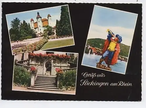 Bad Säckingen am Hochrhein 3 Ansichten ngl 48.909