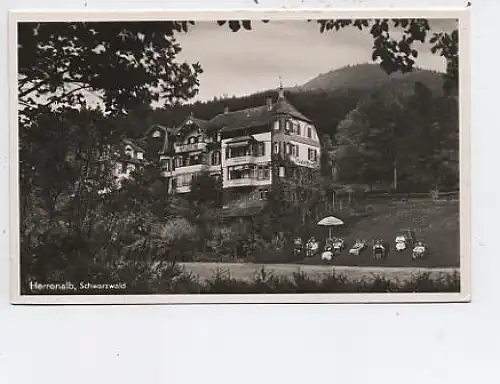 Bad Herrenalb Schwarzwald "Waldheim" gl1938 48.821