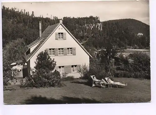 Herrenalb Schwarzwald Haus Sonnengarten gl1967 49.152