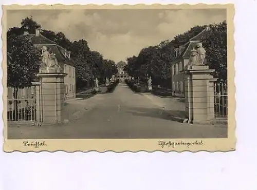 Bruchsal Schloßgarten-Portal gl1938 49.166