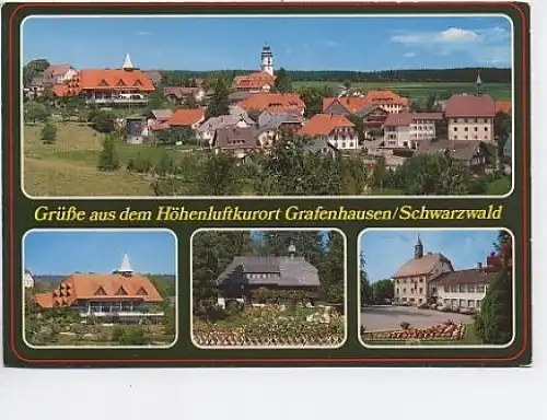 Grafenhausen Schwarzwald 4 Bilder gl1984 48.728