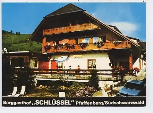Zell-Pfaffenberg Schwarzwald Gasth.Schlüssel ngl 48.997