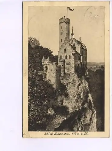 Schloß Lichtenstein gl1917 49.183