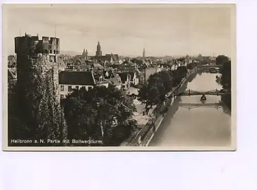 Heilbronn a.N. Am Bollwerksturm gl1937 49.057