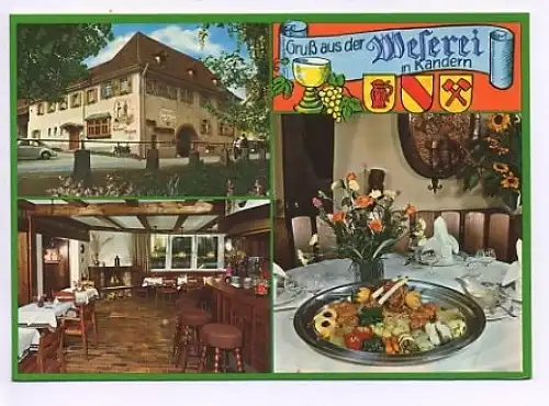 Kandern Schwarzwald Gasthaus Weserei ngl 49.100