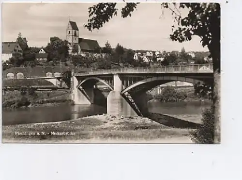 Plochingen An der Neckar-Brücke gl1957 49.026