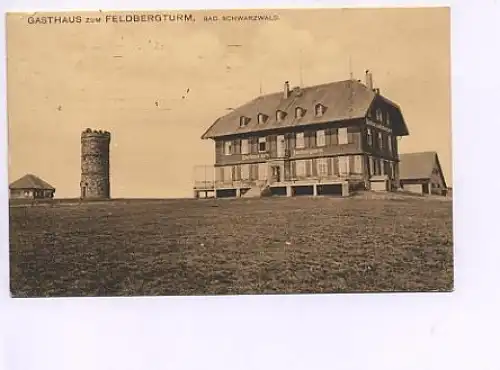 Feldberg Schwarzwald Turm-Gasthaus gl1916 49.186