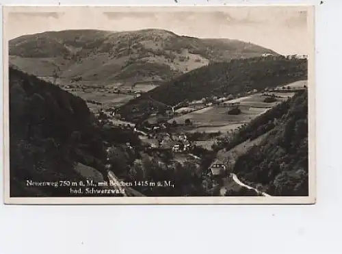 Neuenweg mit Belchen Schwarzwald ngl 48.982
