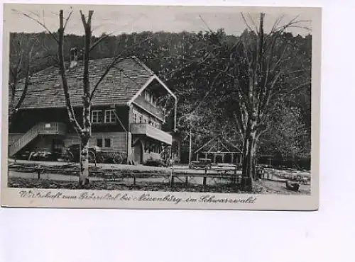 Neuenbürg Schwarzwald Gasthof Stösseltal ngl 49.176