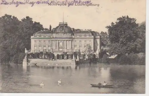 Ludwigsburg Schloß Monrepos mit See feldpgl1916 63.627