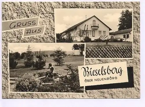 Rieselsberg b.Neuenbürg 2 Ansichten gl1965 49.190