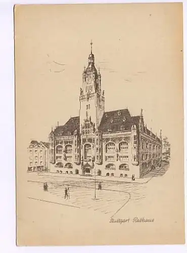 Stuttgart Rathaus ngl 49.206