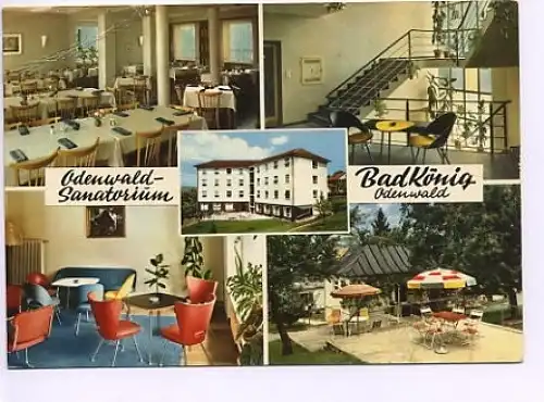 Bad König Odenwald-Sanatorium 5 Bilder gl1968 49.233